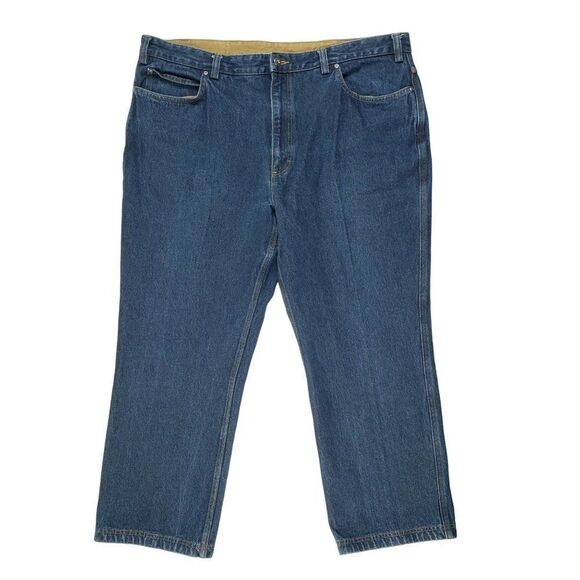 Duluth Trading Co. Men's Size 44x28 Medium Wash Straight Legs Relaxed Fit Jeans - Picture 1 of 8